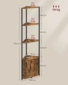 Rohová polica LBC580K01