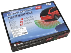 Compass Parkovací asistent 4 senzory, LED display 33602