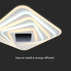 LED Stmievateľné stropné svietidlo LED/150W/230V 3000-6500K + DO