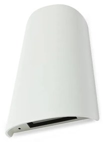 Vonkajšie nástenné svietidlo REDO TWILL AP biela IP65 9540