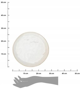 Kameninový jídelní talíř Bauer 27,8 cm