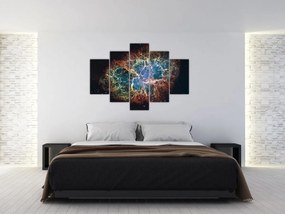 Obraz - Krabie hmlovina (150x105 cm)