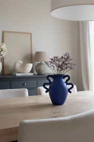 Ferm Living Keramická váza Verso Bright Blue