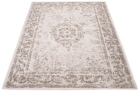 Dekorstudio Obojstranný koberec na terasu DuoRug 5577 - béžový Rozmer koberca: 120x170cm
