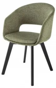 N-STAR zelená stolička Zelená