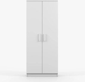 Šatníková skriňa SMYK 80 - biela (viac variant)