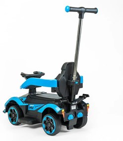 Baby Mix Detské odrážadlo Speed s vodiacou tyčou, červená