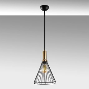 Závěsný lustr Dear IV černý