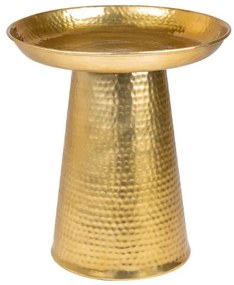 Orient stolík 45 cm zlatý