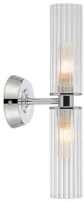 Markslöjd 109027 - Kúpeľňové nástenné svietidlo RIMINI 2xG9/20W/230V IP44 lesklý chróm