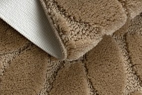 Kúpeľňový koberček SUPREME LINES kamienky, béžový