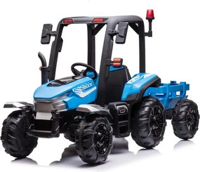 LEAN CARS BLT-206 Batériový traktor modrý