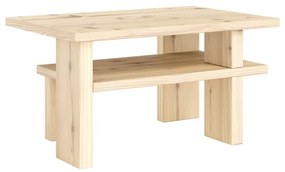 Konferenčný stolík z borovicového dreva v prírodnej farbe 45x68 cm Japan – Karup Design
