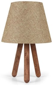 Stolná lampa AYD 1xE27/60W/230V béžová/hnedá