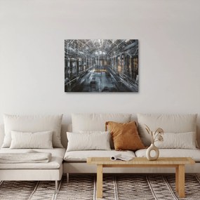 Obraz interiéru starej budovy (70x50 cm)