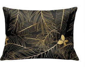 Obliečka na vankúš z mikrovlákna VISATA 50x70 cm, čierny