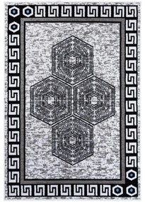 Kusový koberec PP Argos sivobiely 80x150cm