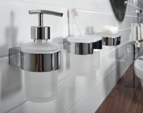 Erga Futura, toaletná WC kefa, chrómová, ERG-02986