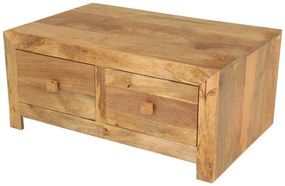 furniture-nabytek.cz - Drevený konferenčný stôl z masívu mango 90x40x60