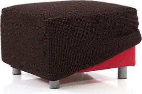 Super strečové poťahy NIAGARA čokoládová taburetka (40 - 60 cm)