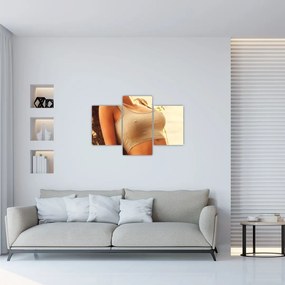 Obraz - Žena pri strome (90x60 cm)