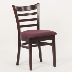 Stima Stolička AMERICA Vyberte odtieň ->: Tmavo hnedá, Vyberte látku ->: BOSS bordo 9