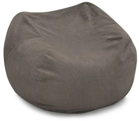 Sivo-hnedý sedací vak Voltaire – Bobochic Paris