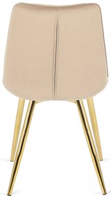 PROXIMA.store - Čalúnená jedálenská stolička CARO FARBA: sivá