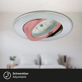 Briloner 7209-039 - SADA 3x LED Kúpeľňové podhľadové svietidlo ATTACH LED/5W/230V IP23