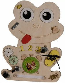 Interaktívna detská tabuľa - ŽABKA - prírodná