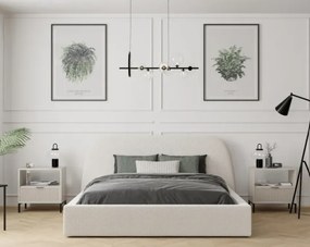 Moderná čalúnená posteľ ZANE 180 x 200