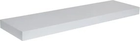 Nástenná polica Basic 120 cm, biela%