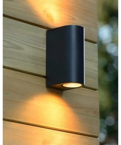 Lucide 27863/02/30 - Vonkajšie nástenné svietidlo BOOGY 2xGU10/5W/230V IP44