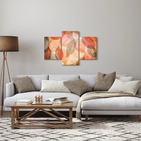 Obraz maľovaného jesenného lístia (90x60 cm)