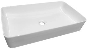 Erga Barbara, umývadlo na dosku 615x350x110 mm, biela lesklá, ERG-V03-YT-060-WH