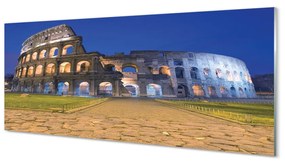 Obraz na akrylátovom skle Sunset rome colosseum 120x60 cm