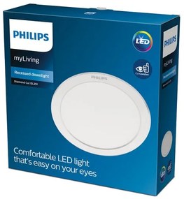 Philips - LED Podhľadové svietidlo DIAMOND LED/17W/230V 3000K