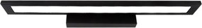 Toolight Toolight, LED nástenná lampa nad zrkadlo 40cm 7W, 560lm, APP839-1W, čierna, OSW-06664