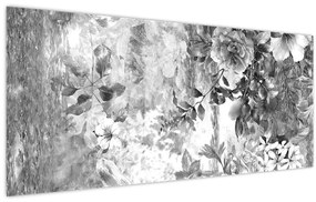 Obraz - Romantická záhrada (120x50 cm)