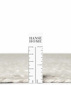 Hanse Home, Kusový koberec Jute Braided 106321 White ovál, 160x230 ovál, biela, chodba / predsieň