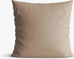 Goldea bavlnená obliečka na vankúš - kávová hnedá 45 x 45 cm