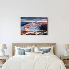 Obraz - Zimná horská panoráma II. (90x60 cm)