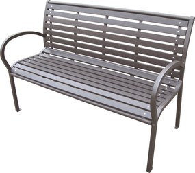 Garden Line ZÁHRADNÁ LAVICA 125 x 60 x 80 TMAVÁ *5842