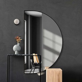 Zrkadlo Portal Wide Black Rozmer: 120 x 90 cm
