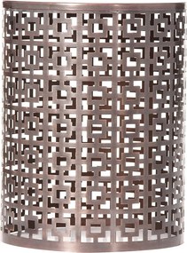 Príručný stolík Fabia výška 46 cm bronze
