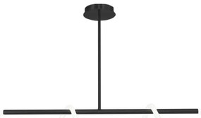 Toolight - LED závesné svietidlo APP856-CP, čierna, OSW-04031