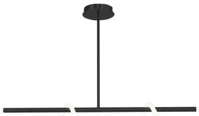 Toolight - LED závesné svietidlo APP856-CP, čierna, OSW-04031