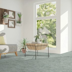 Spoltex, Metrážny koberec Milano 24 zelený, na mieru, šíře 4m, zelená, filc, detská izba