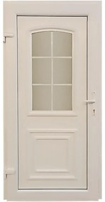 Dvere vchodové Rijeka D34 90P 98x198x7 biela