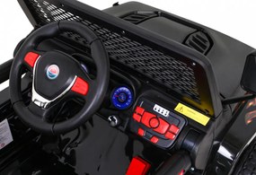 Ramiz Terénne auto Raptor Drifter Flames + diaľkové ovládanie + pohon 4x4 + úložný priestor + pomalý štart + MP3 LED